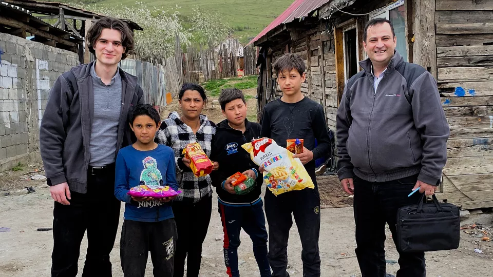 Ajutor de Paști familiilor din Zizin