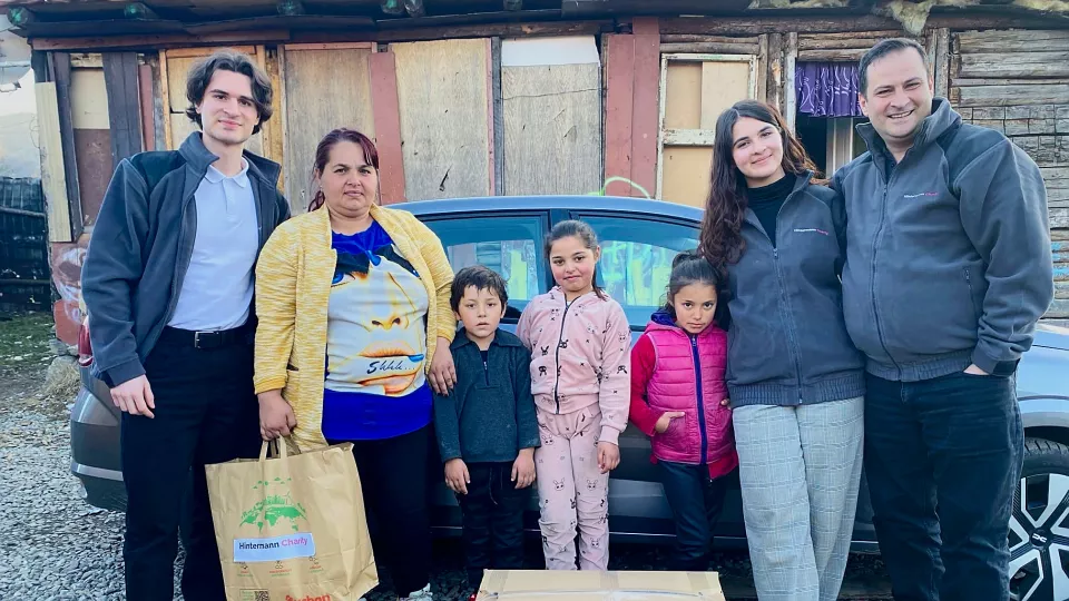 Am ajutat cu hrană și zâmbete